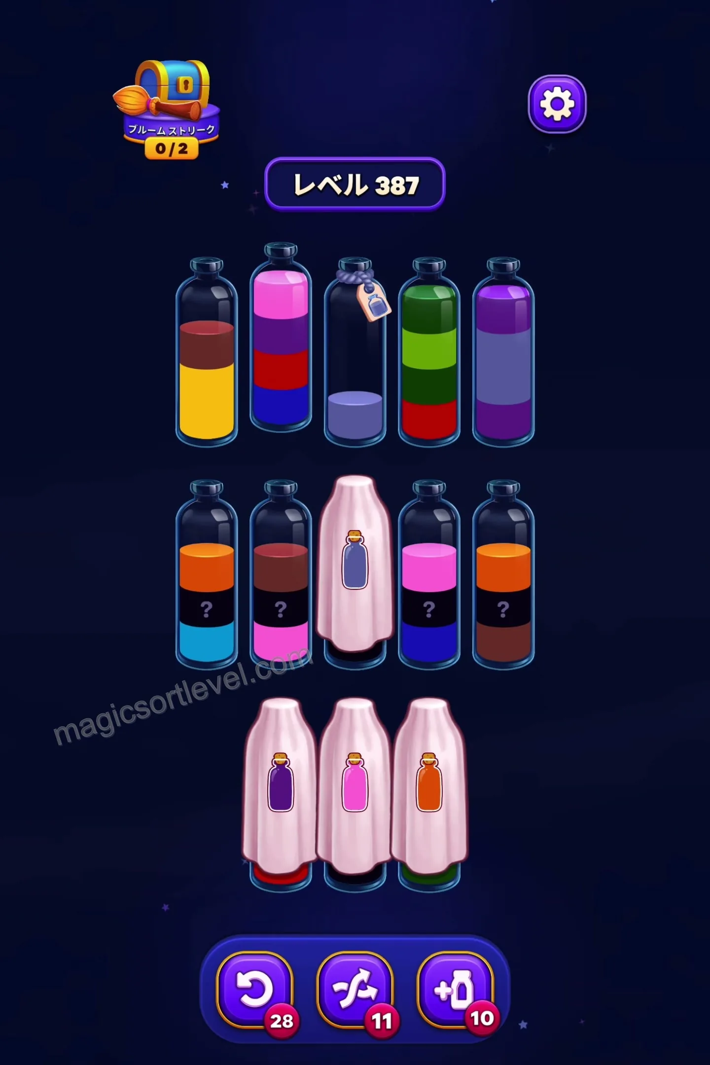 Clear the Purple Layer First