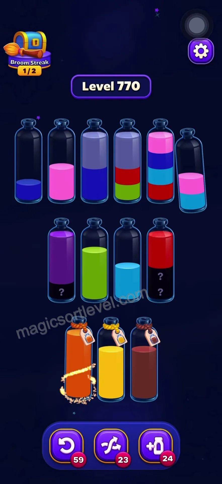 Complete the First Full Tube
