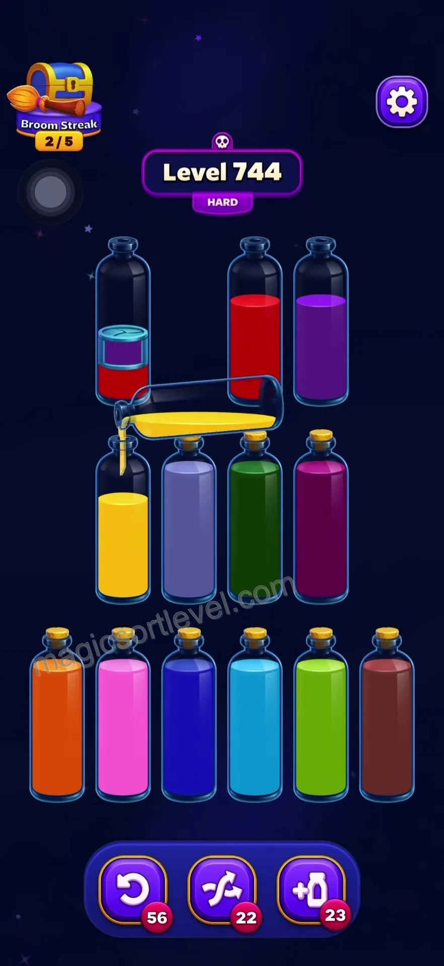 Complete the Green Potion