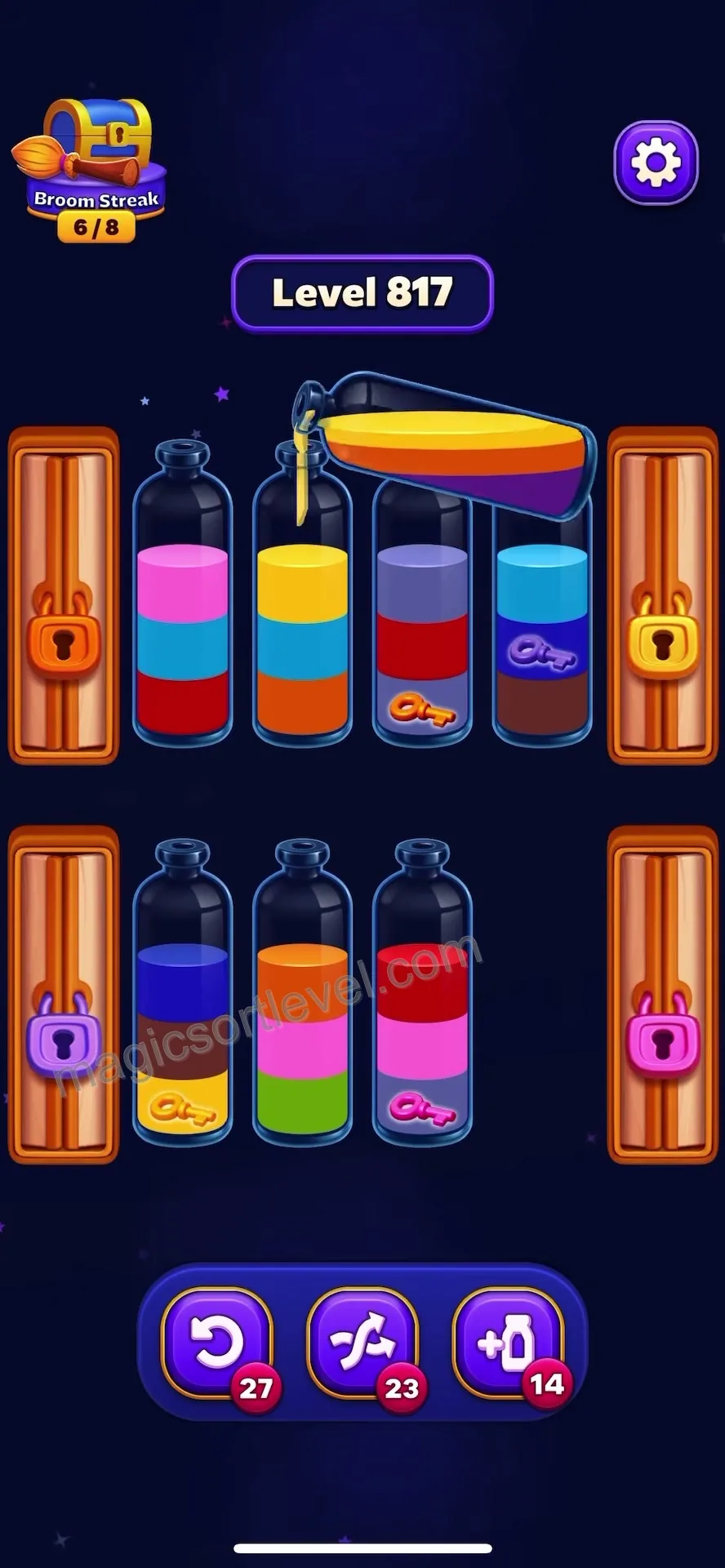Unlock the Orange Key