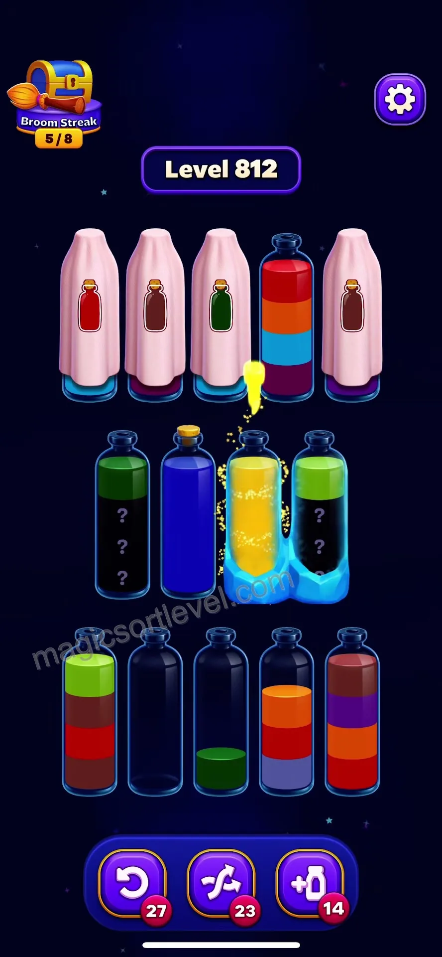 Clear the Yellow Tube First