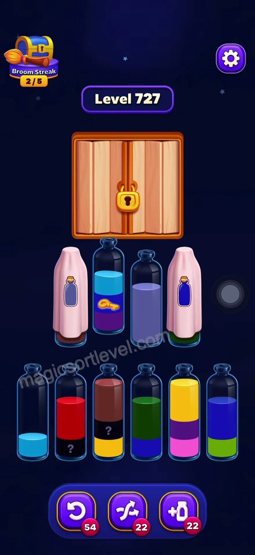 Retrieve the Yellow Key
