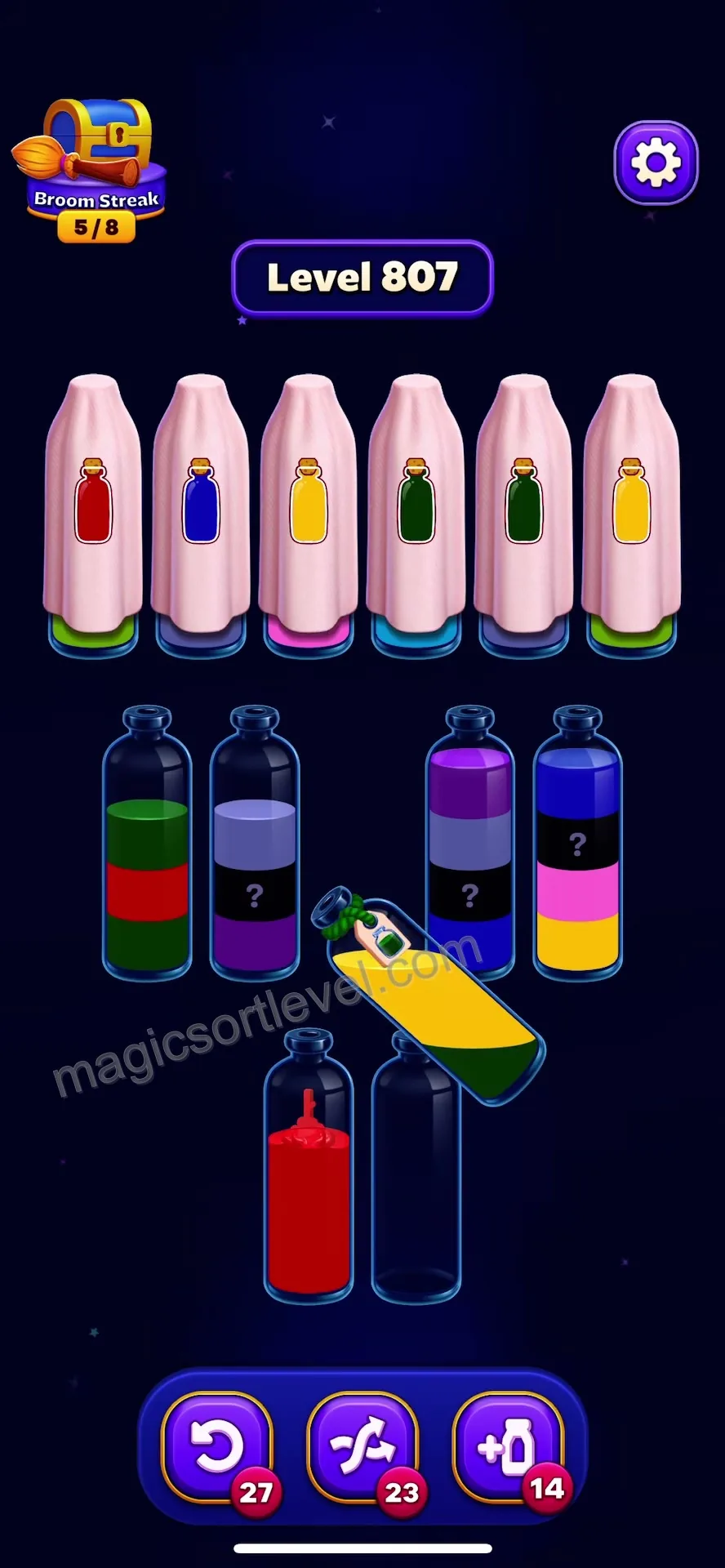Clear the First Tube