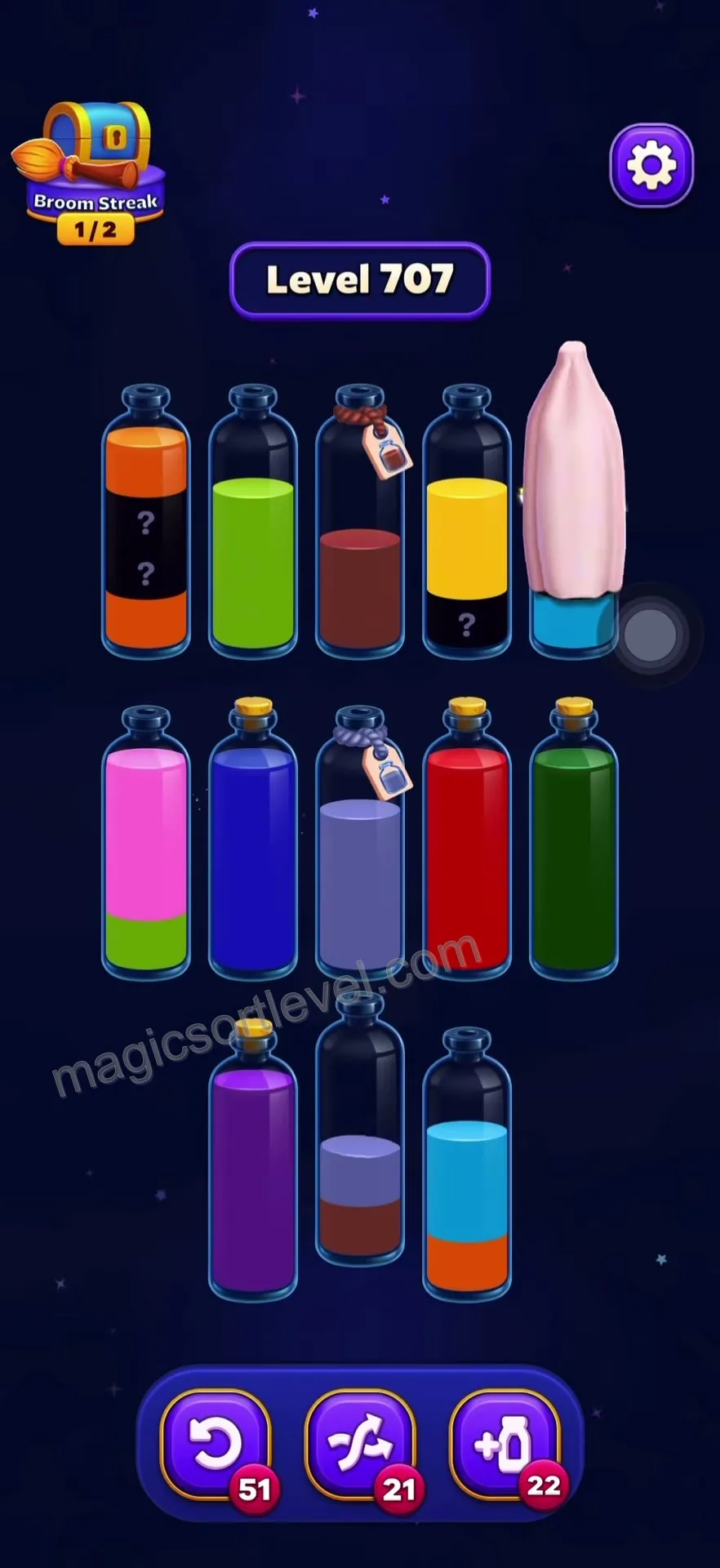 Complete the Grey Tube