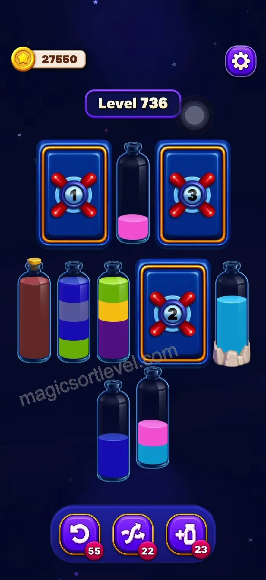 Complete Blue to Unlock Safe 3