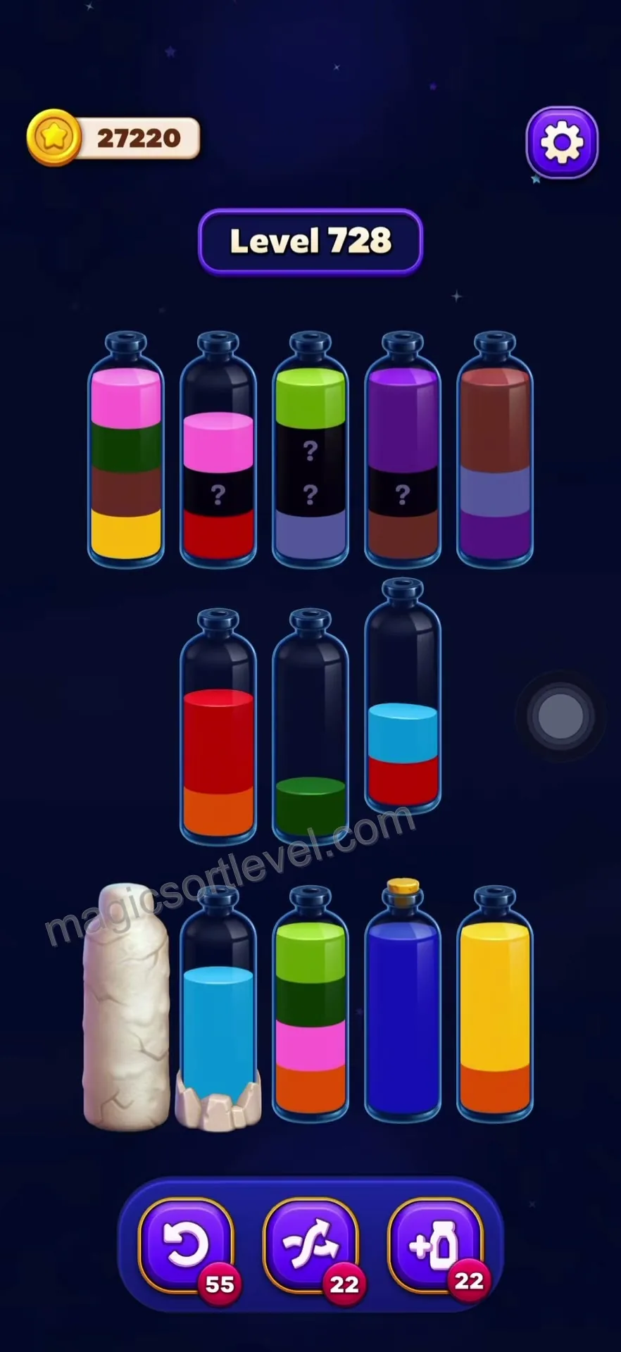 Reveal Hidden Question Marks
