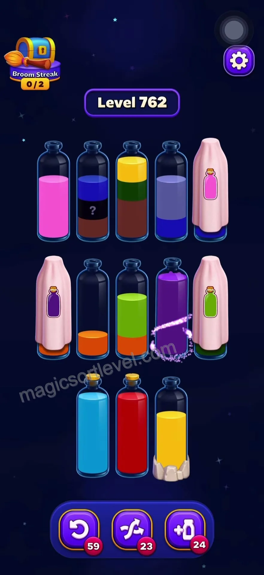 Complete Purple to Create Space