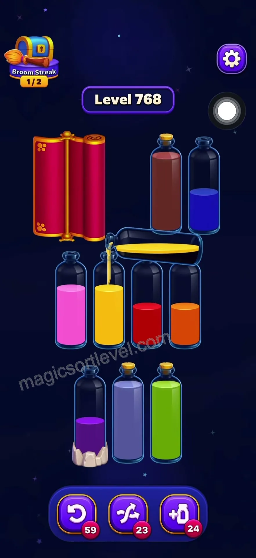 Complete the Yellow Tube