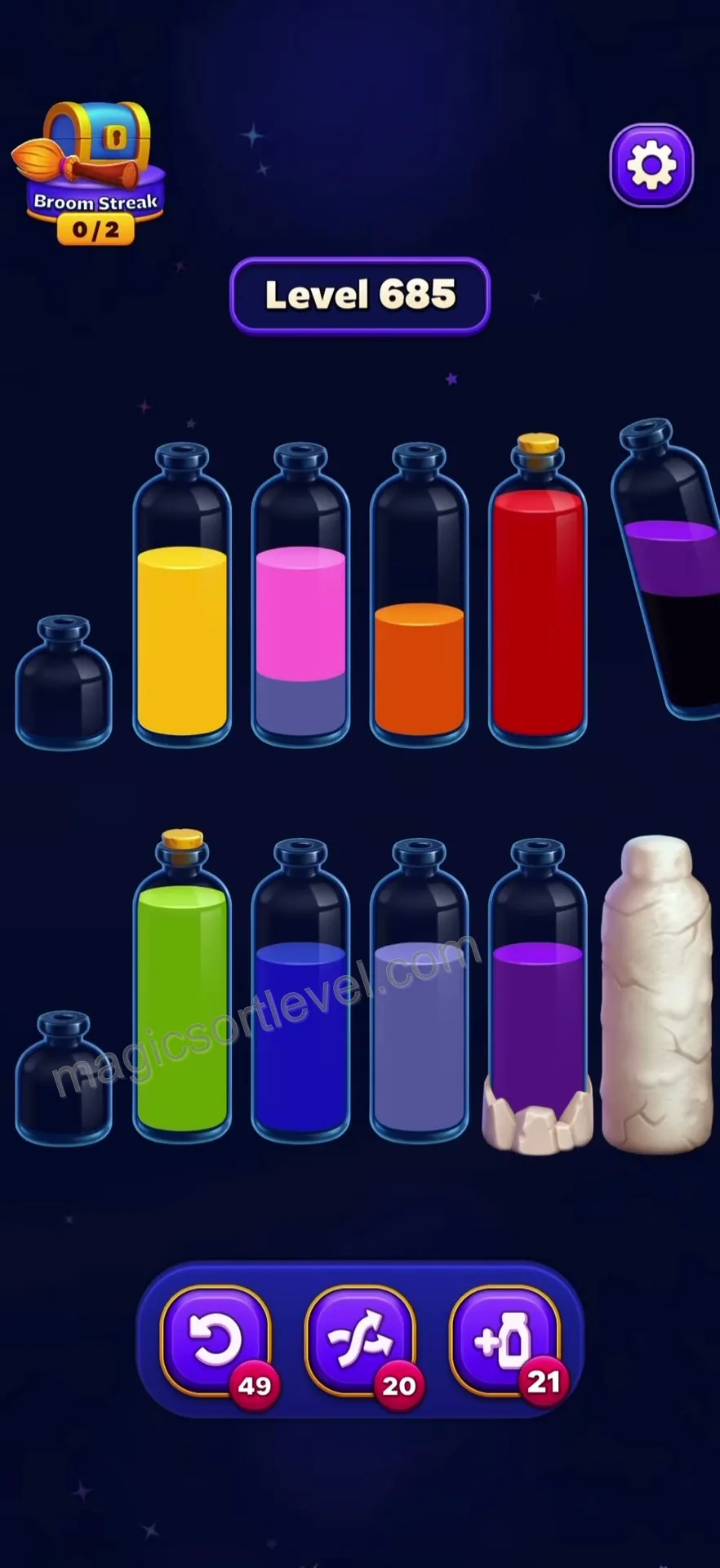 Consolidate Purple to Reveal Hidden Layers