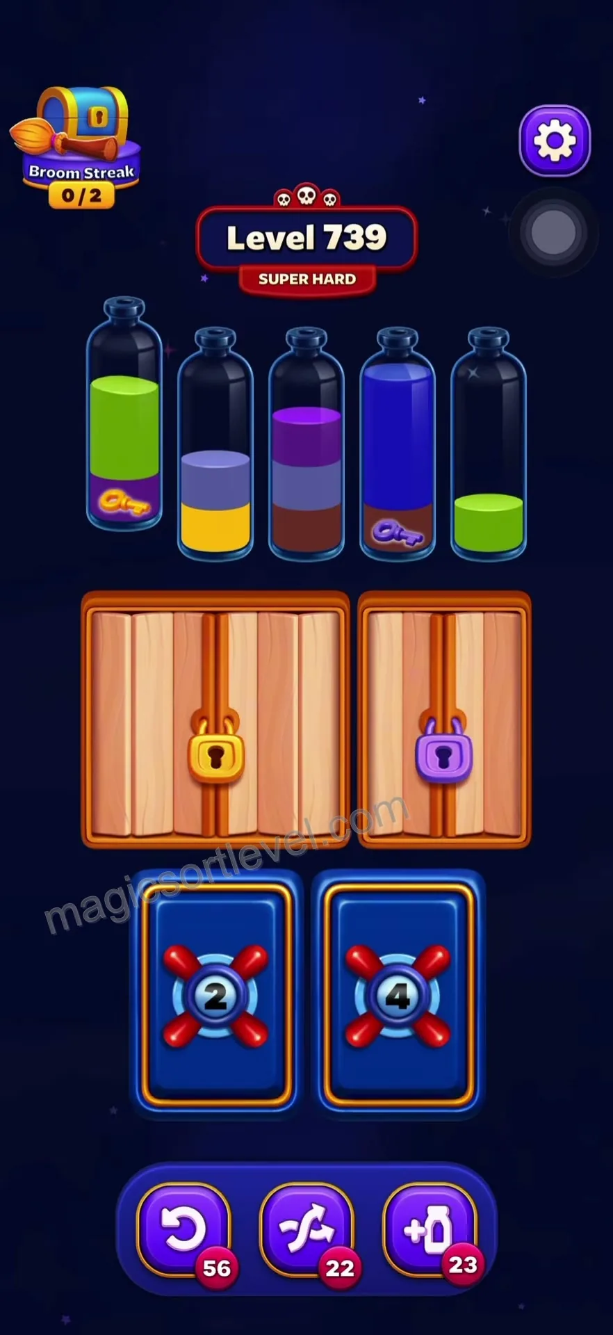 Free the Yellow Key First