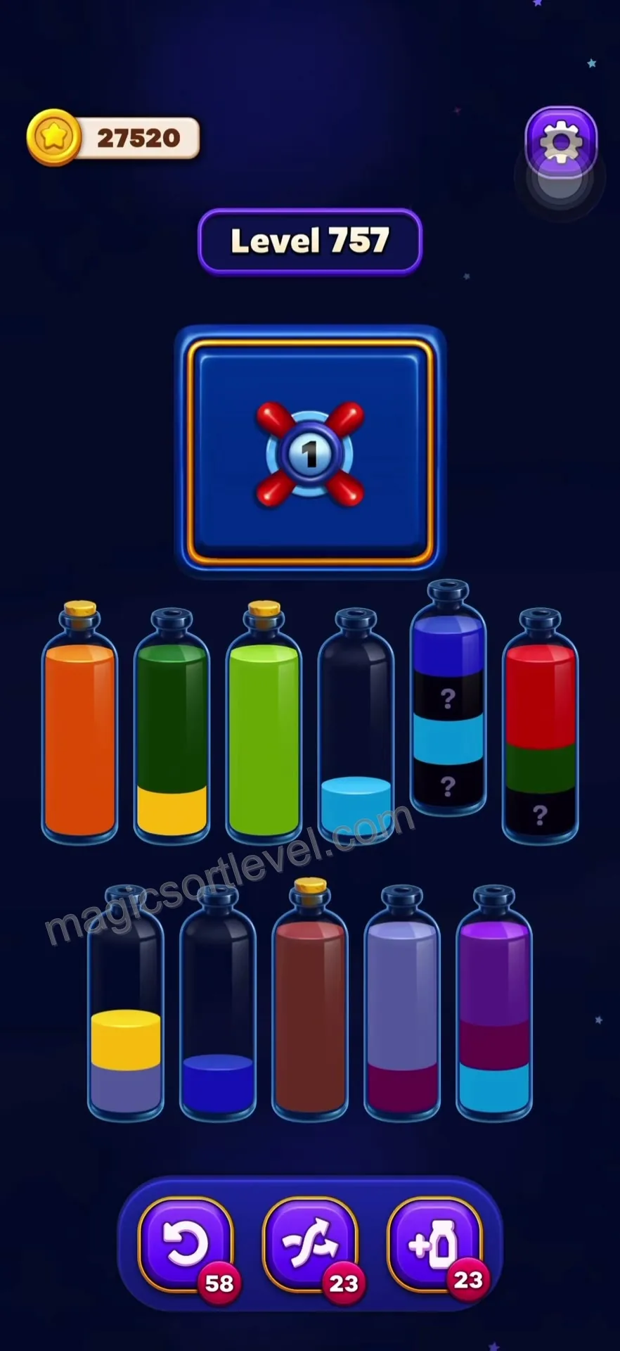 Reveal Hidden Question Marks
