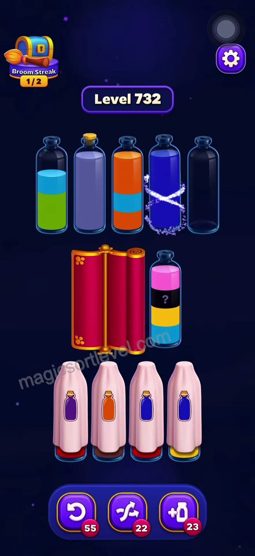 Complete the Blue Tube First