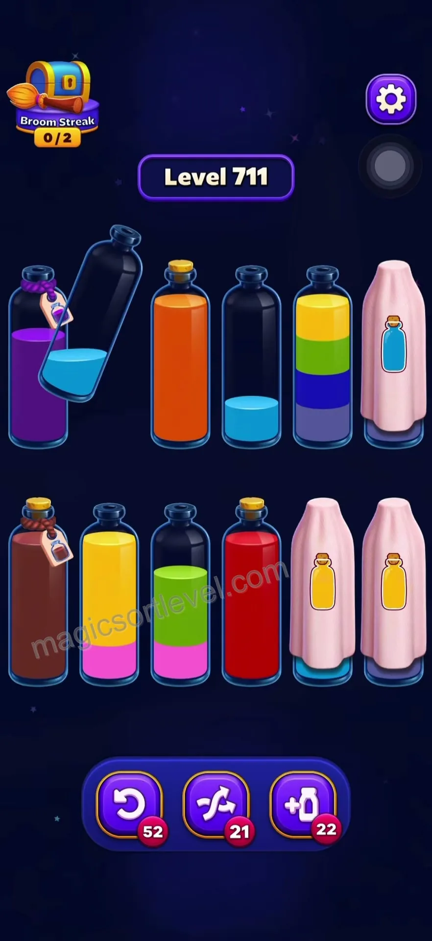 Manage Pink and Blue Mixtures