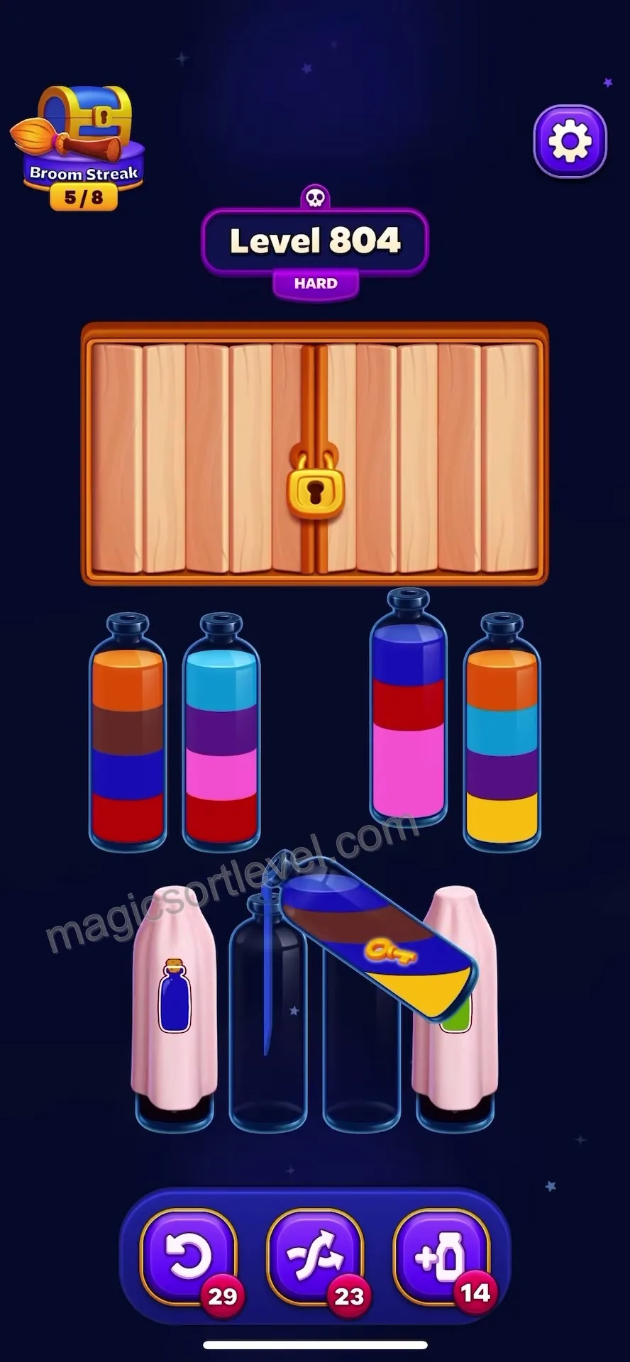 Retrieve the Key First