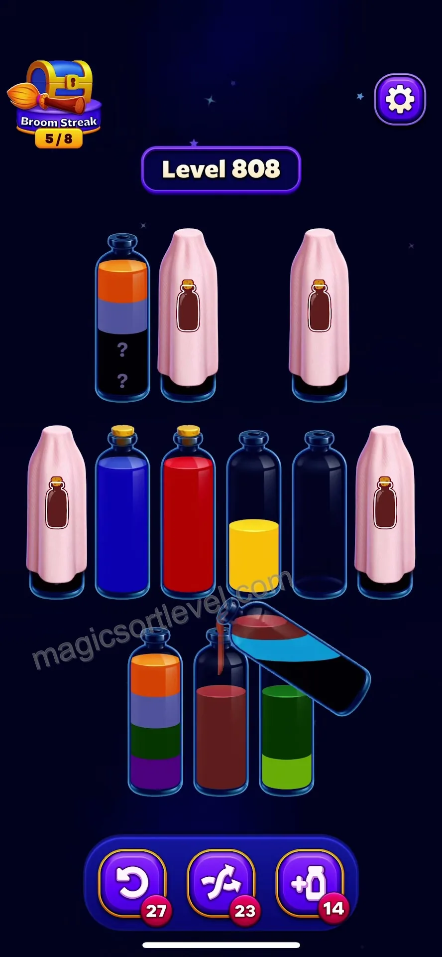 Manage the Hidden Top Row