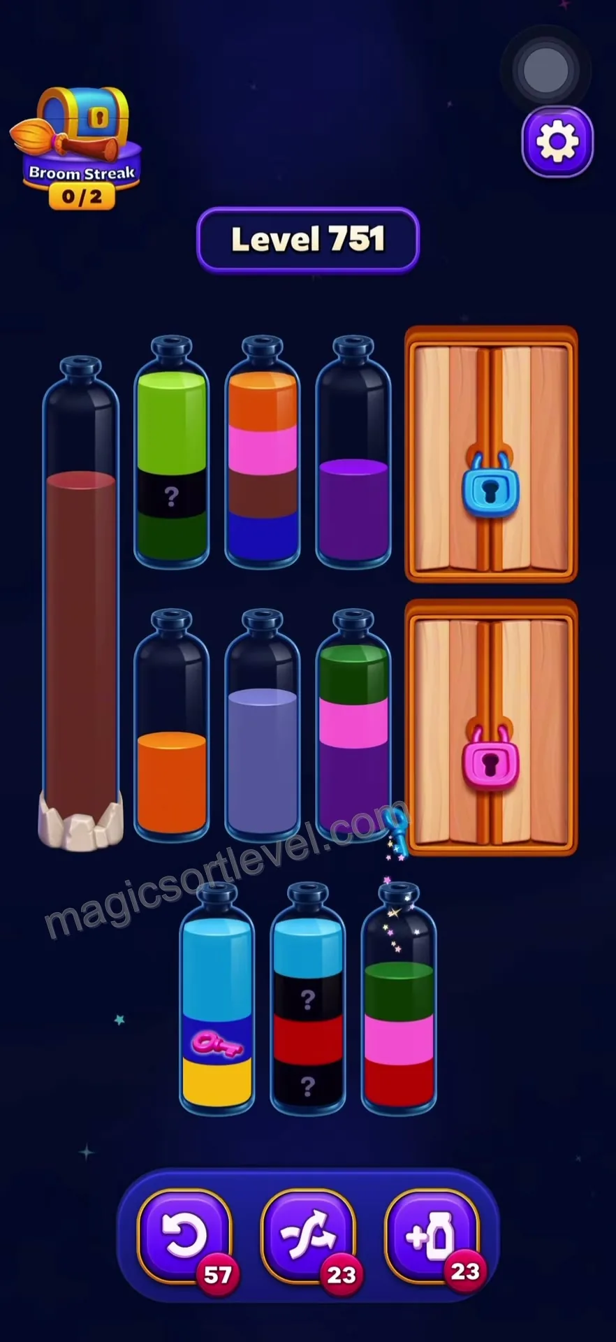 Unlock the Blue Key