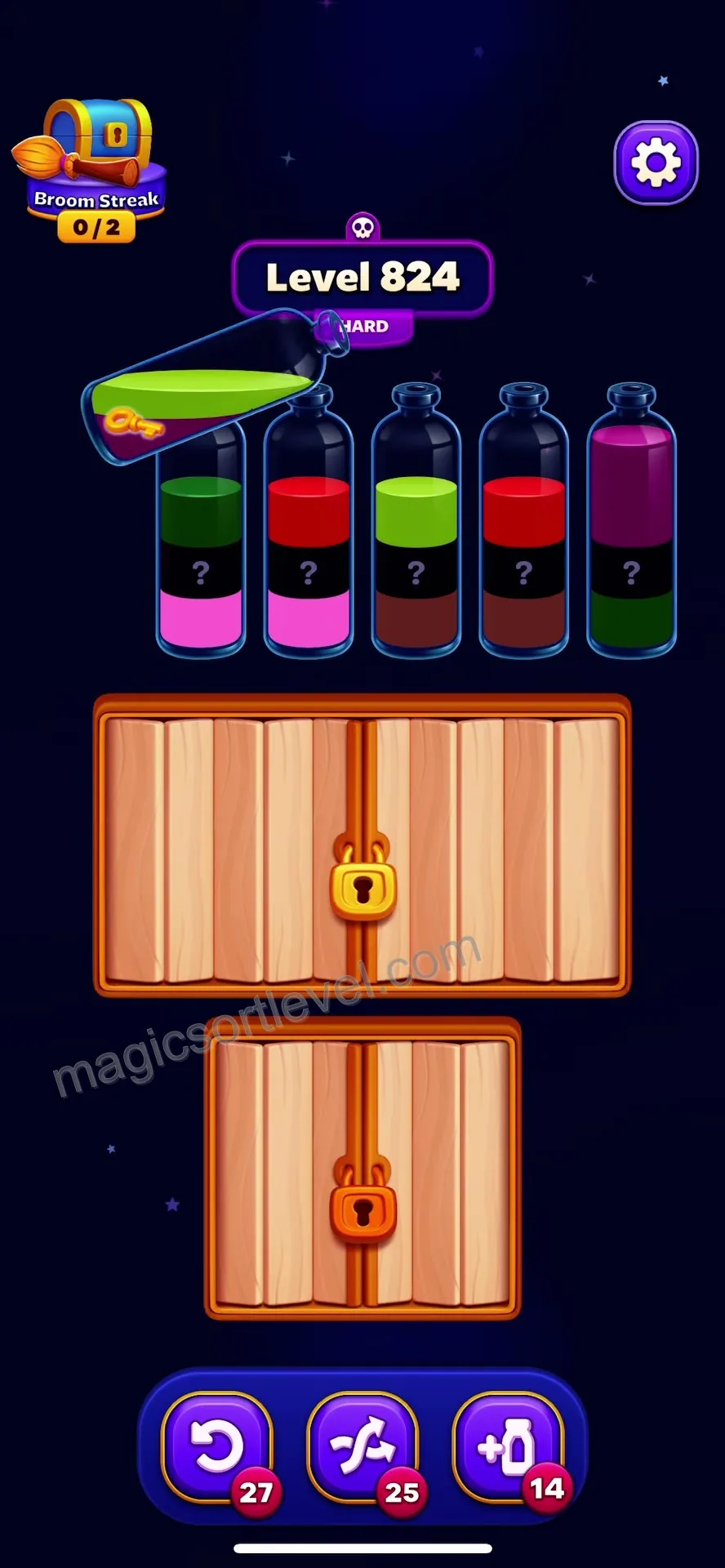 Retrieve the First Key