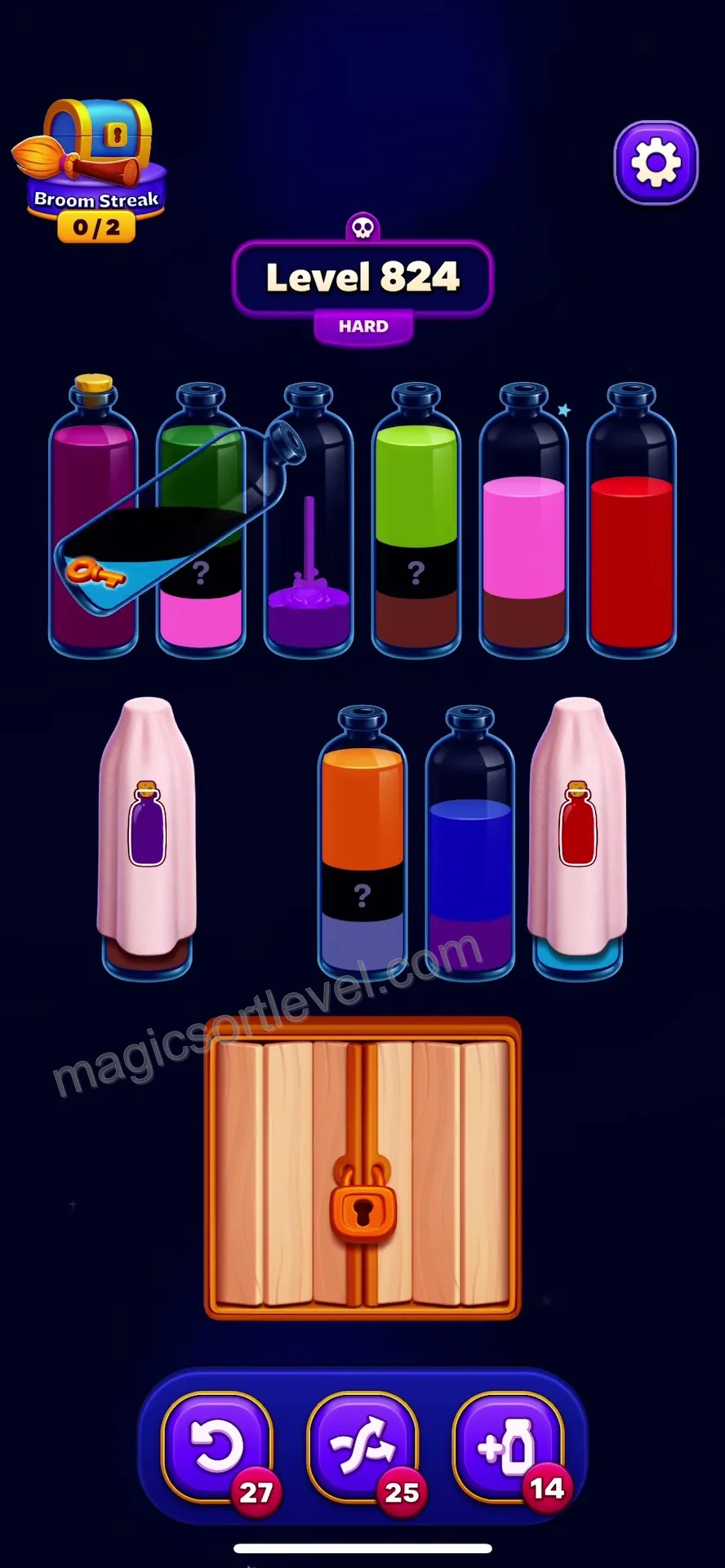 Unlocking the Bottom Compartment