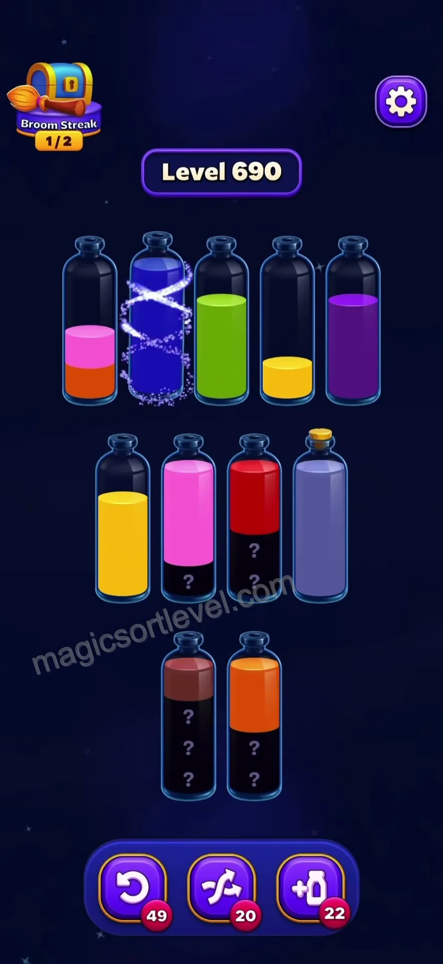 Complete the Yellow Tube