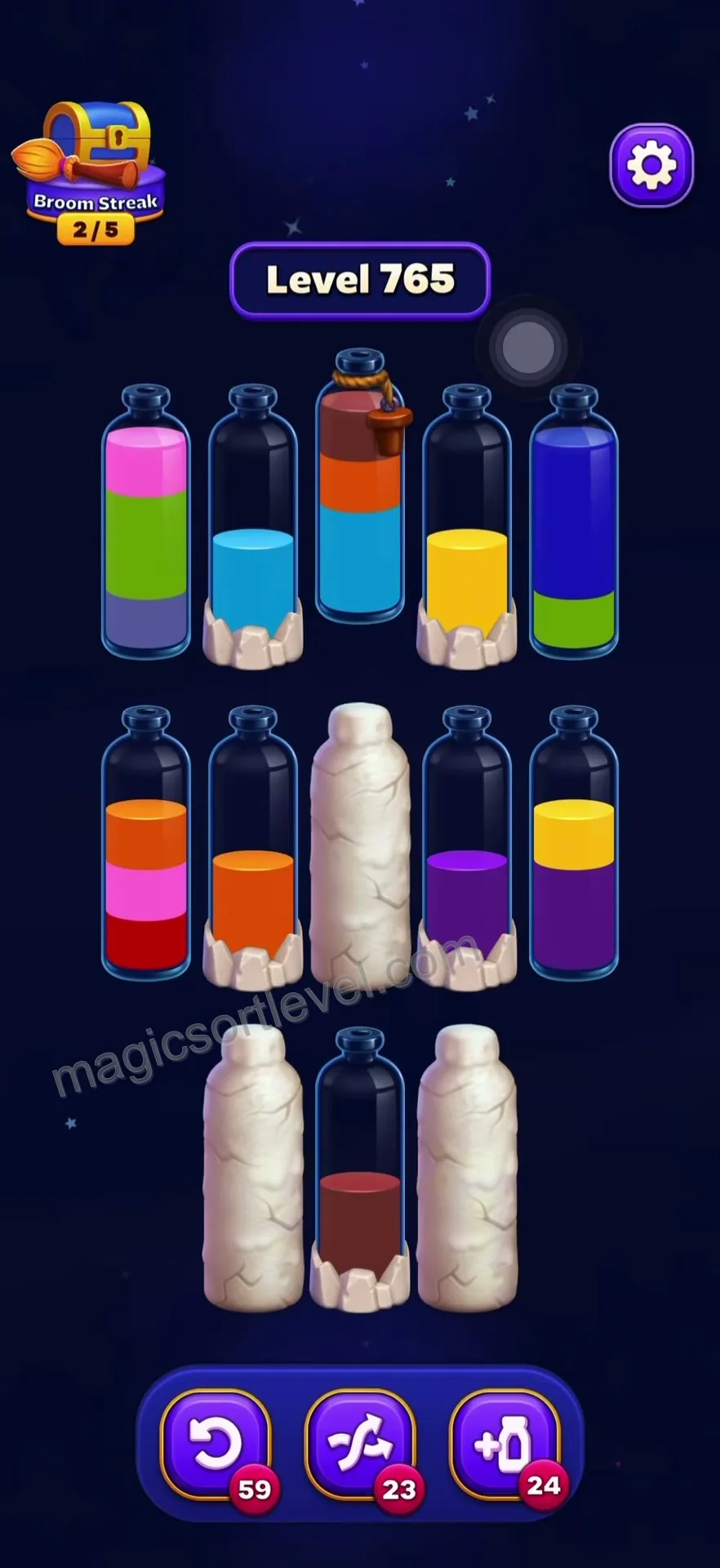 Clear the Stone Tubes