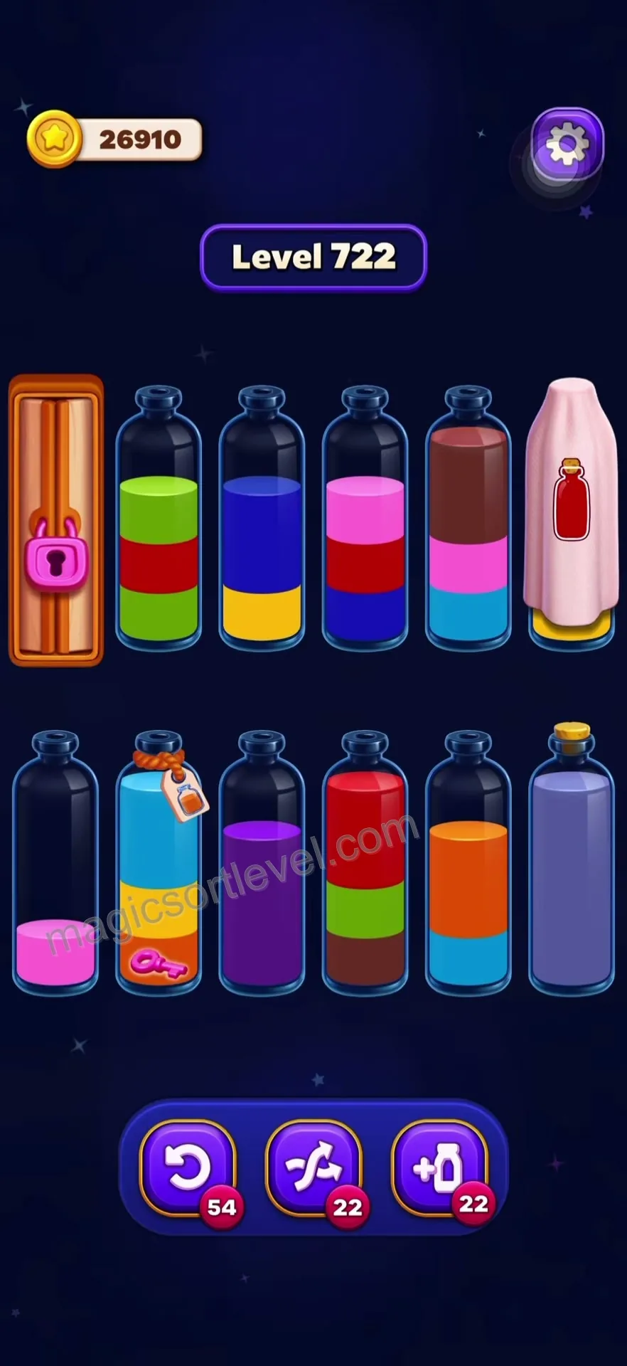 Unlock the Top-Left Tube