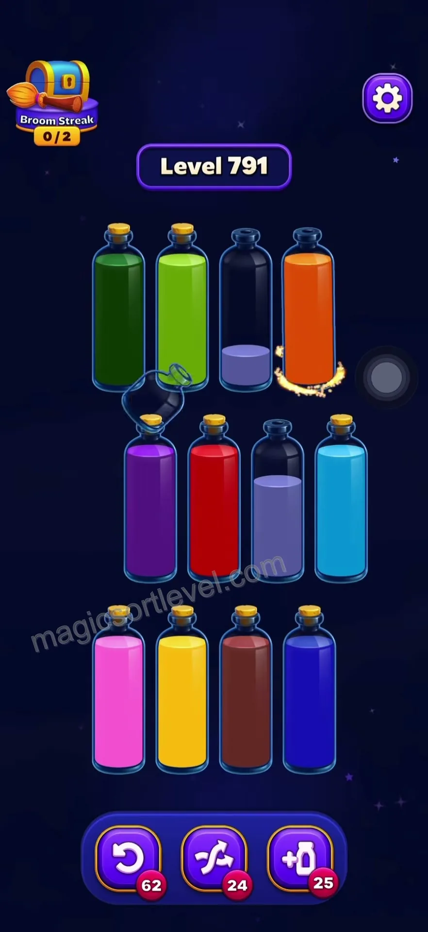 Consolidate the final colors