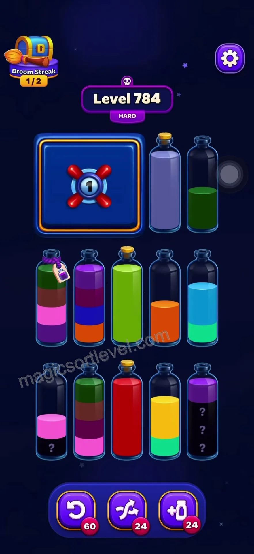 Manage Mystery Bottle Unlocks