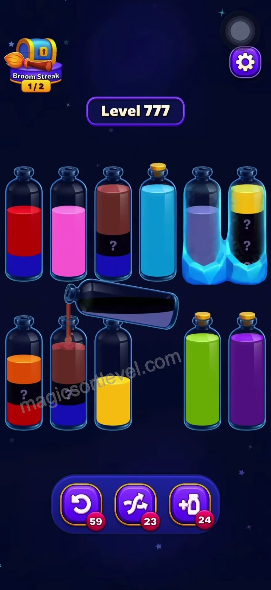 Manage Hidden Colors
