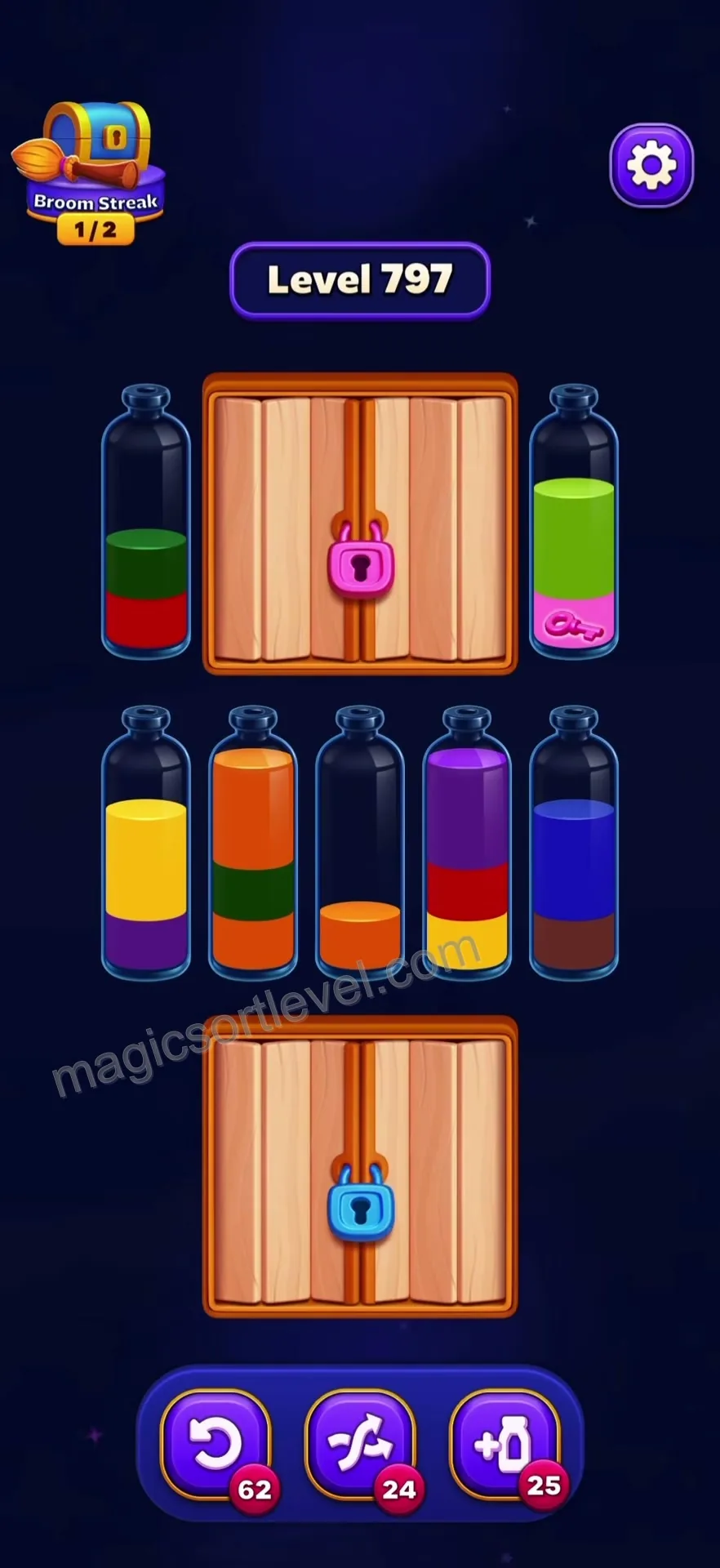Clear initial matching layers