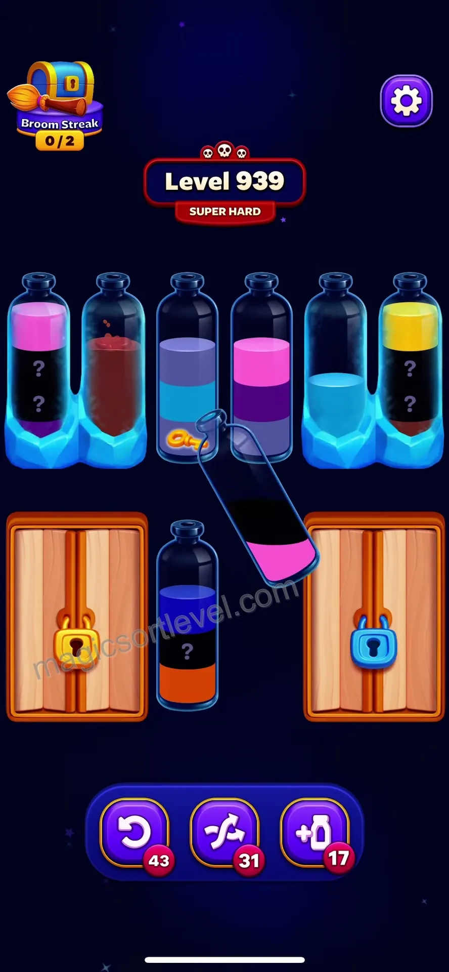 Unlocking the first bottle