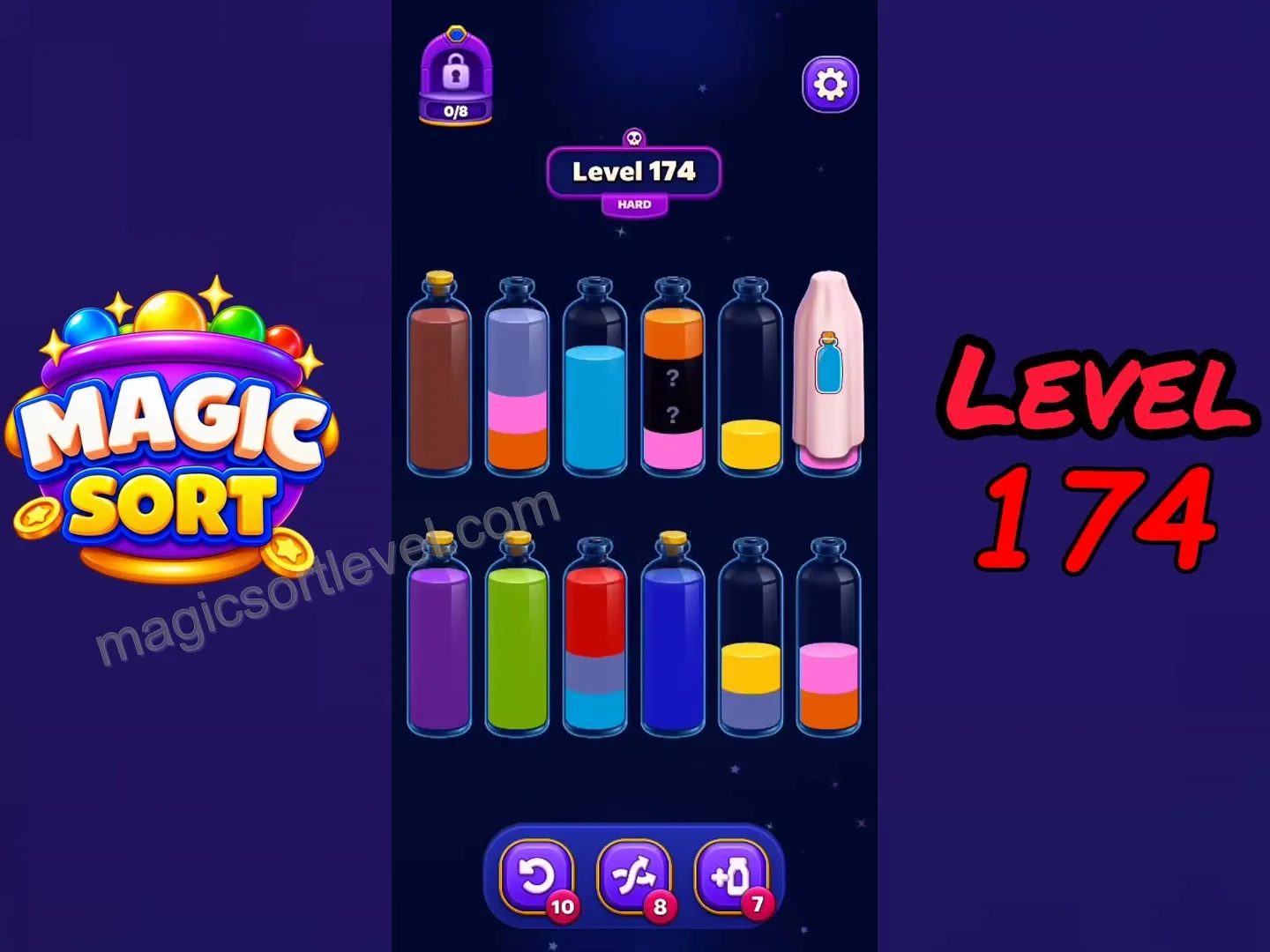 Manage Mystery and Locked Tubes