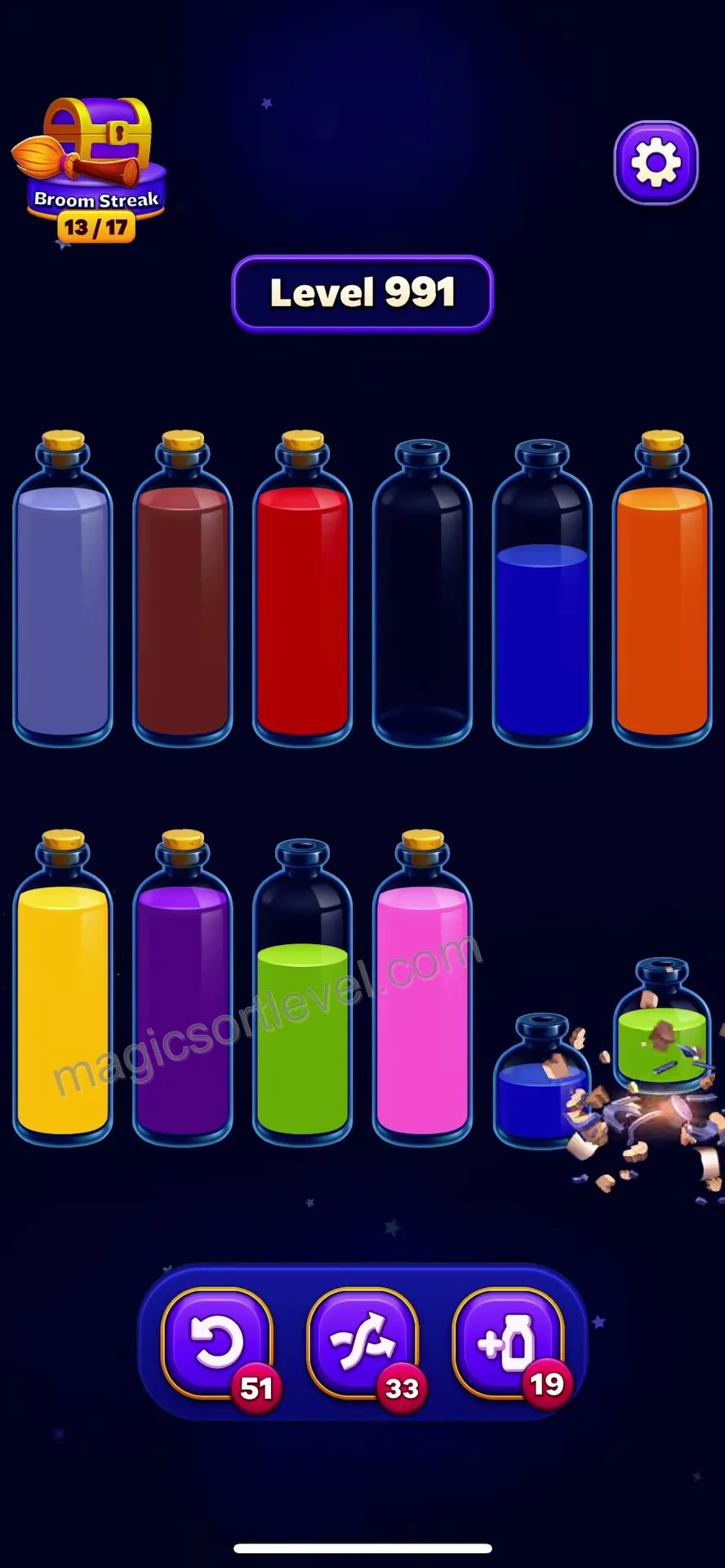 Clearing Final Color Columns