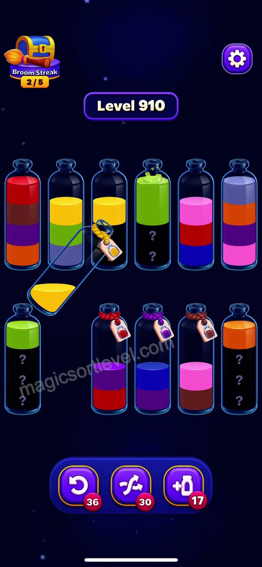 Clear Top-Heavy Colors