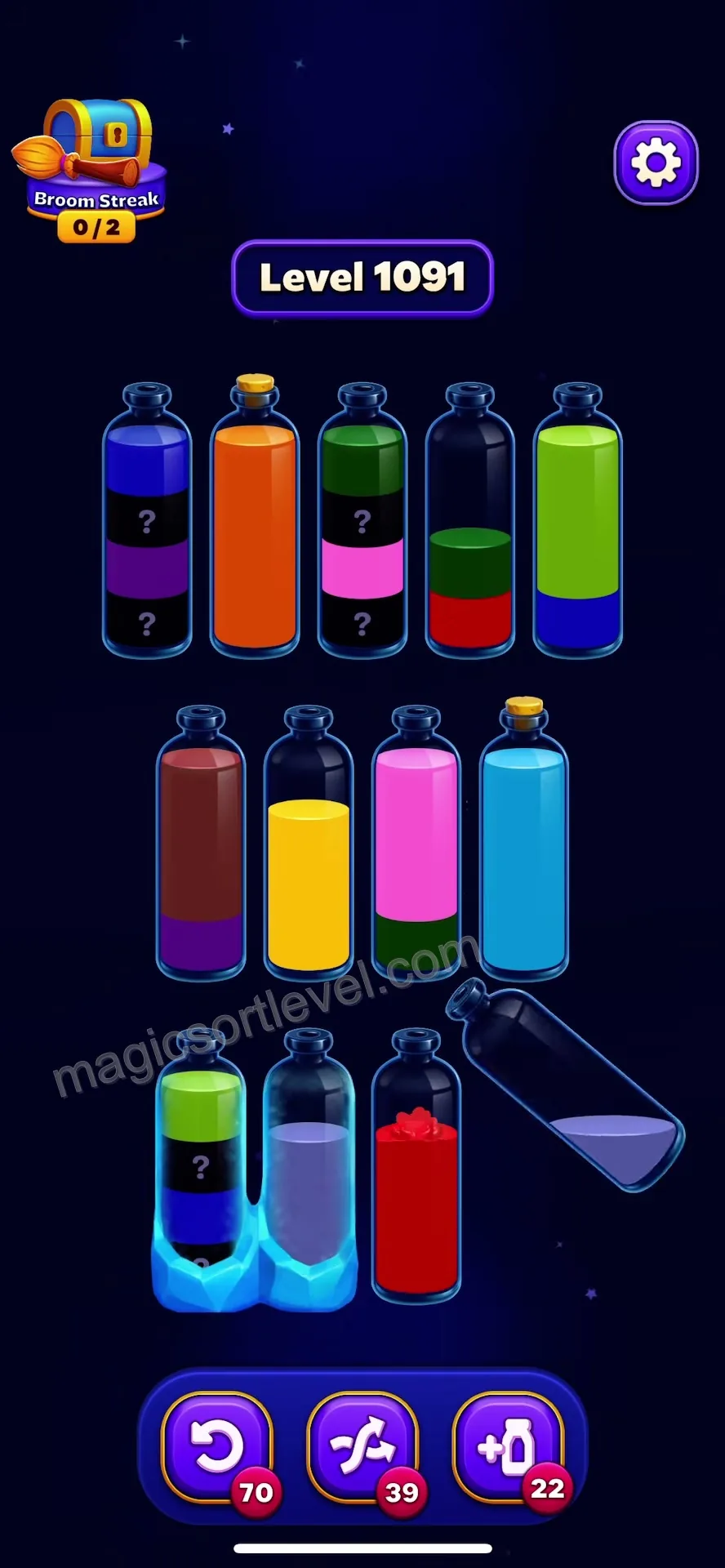 Manage mixed colors and mystery layers carefully