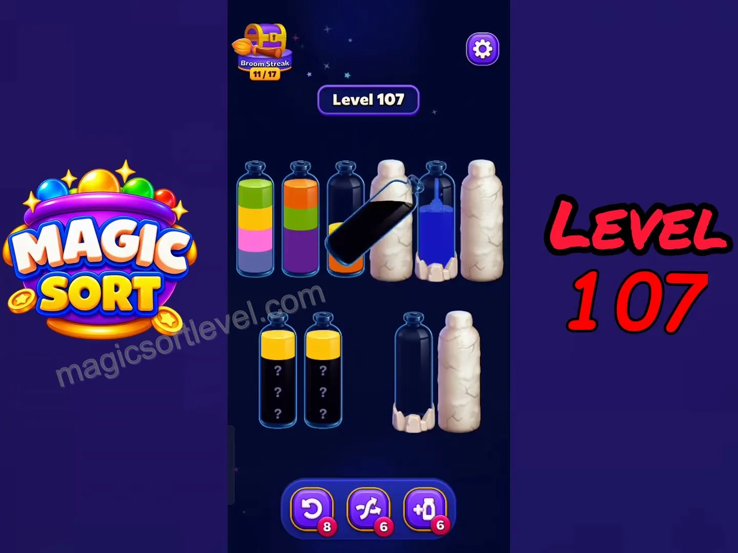 Clear Initial Vials