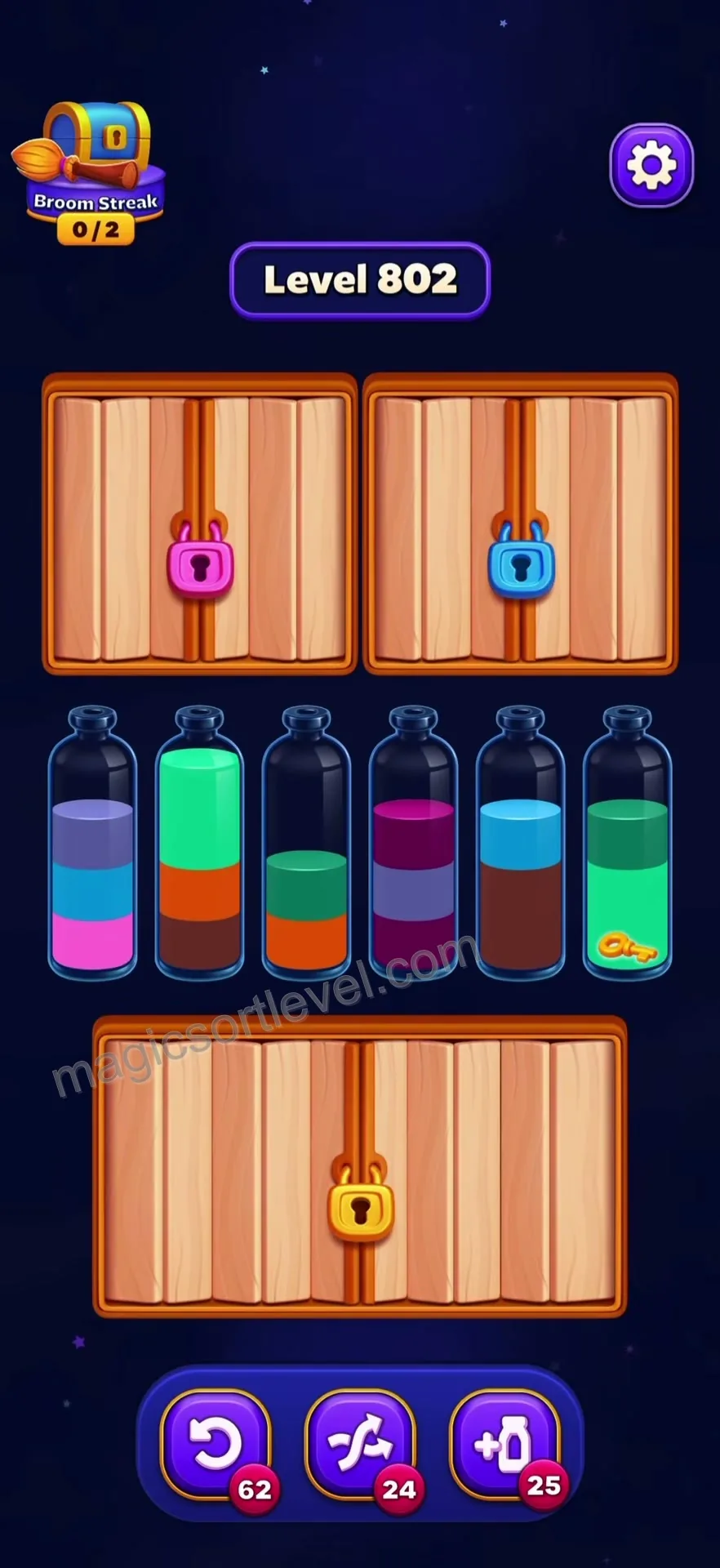 Clear Initial Tubes