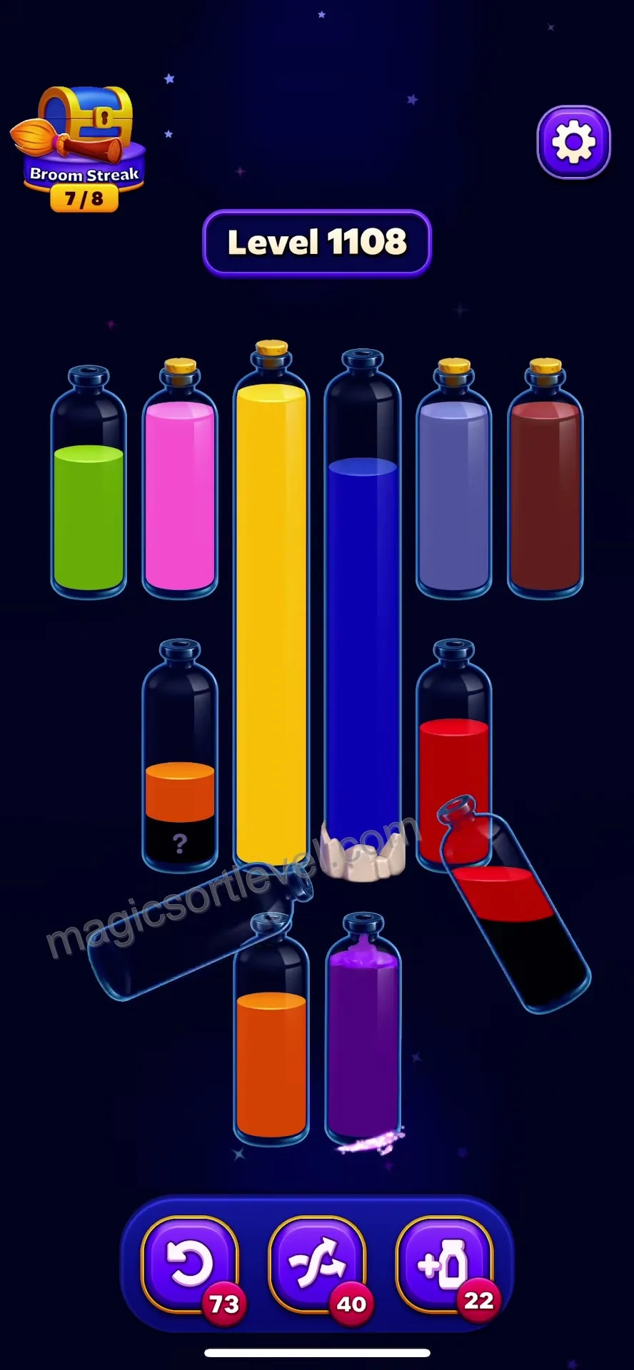 Unseal Final Mystery Tubes for Complete Sorting