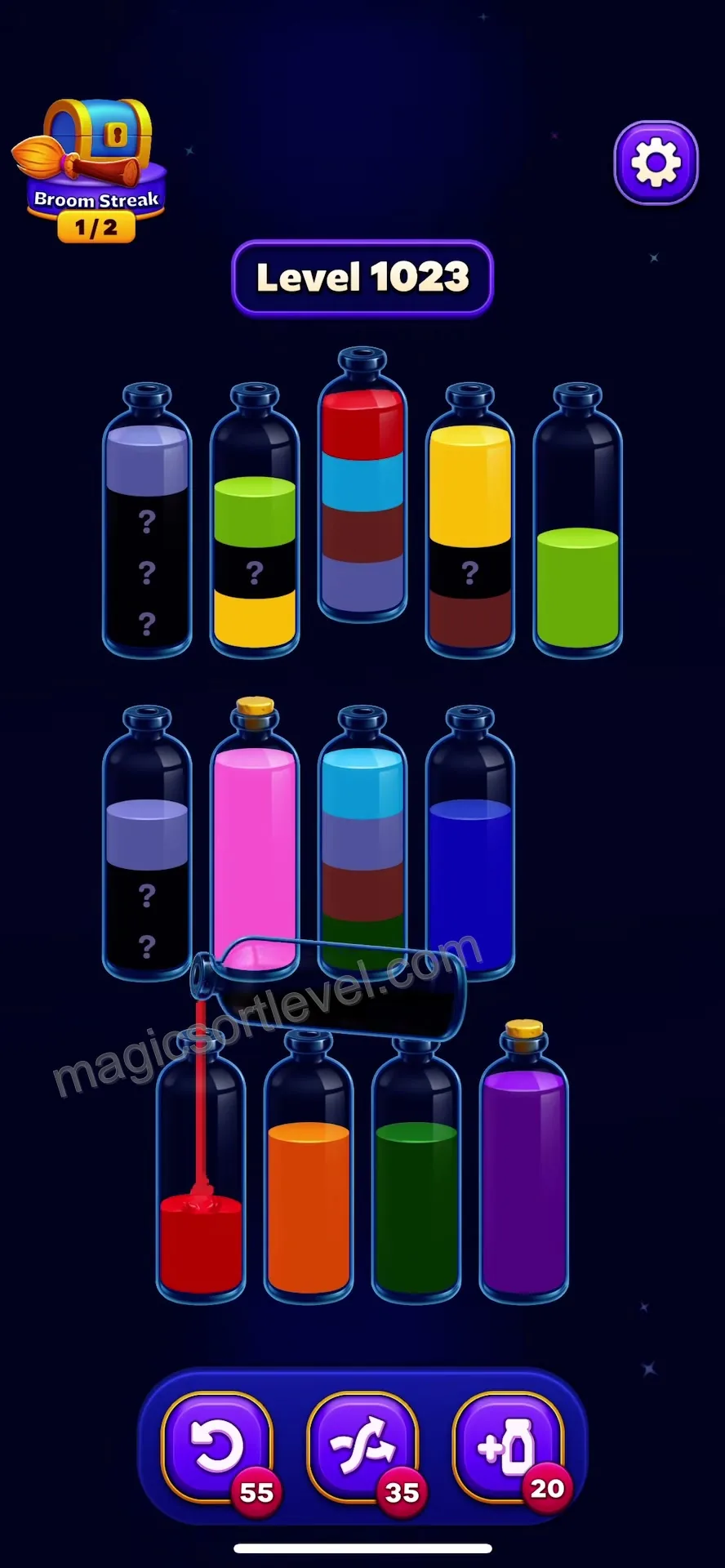 Manage Hidden Question Marks