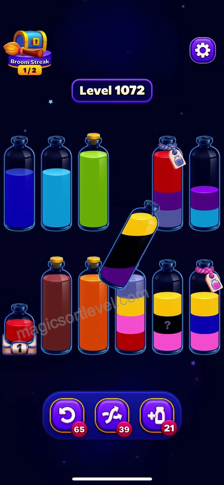 Manage Mystery and Mixed Tubes