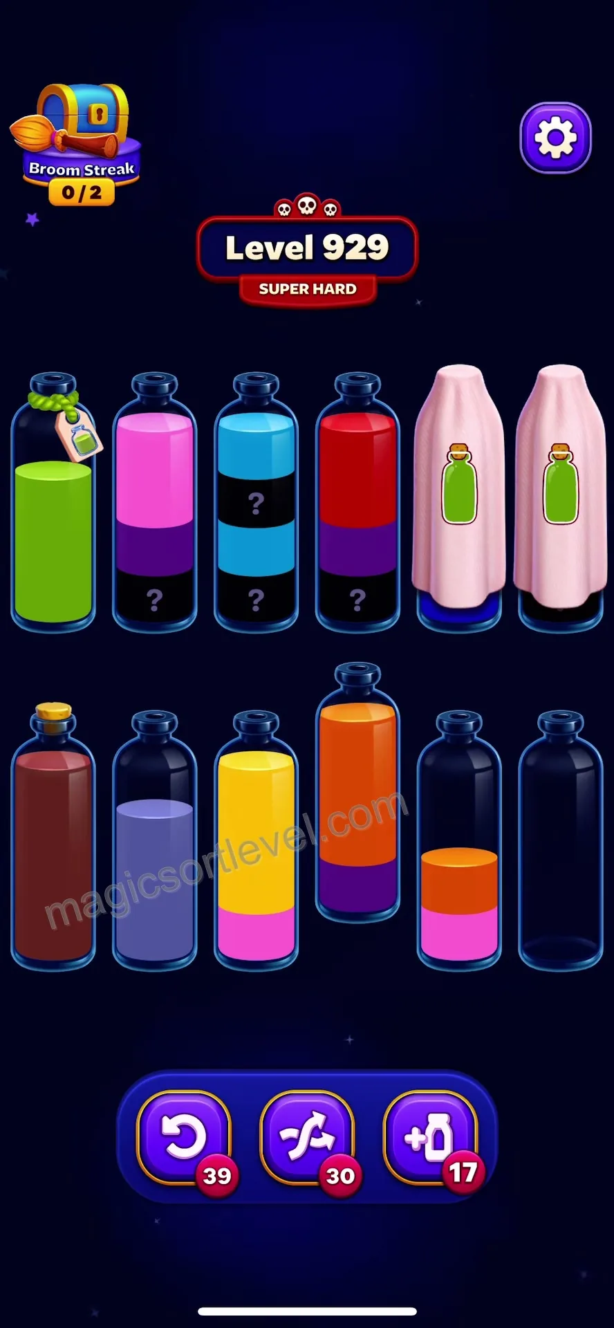 Managing Mystery Question Mark Tubes