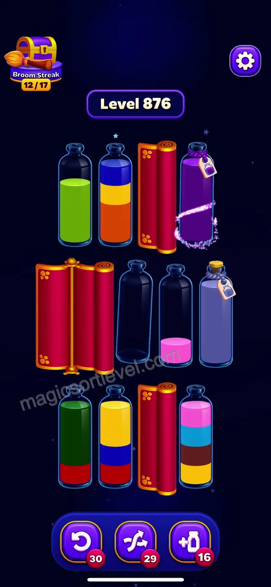 Unlocking Question-Mark Bottles