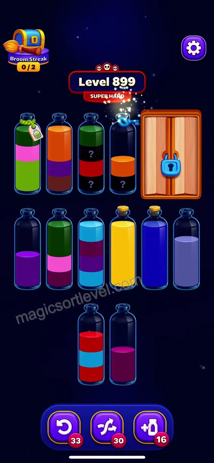 Manage Hidden Question-Mark Tubes