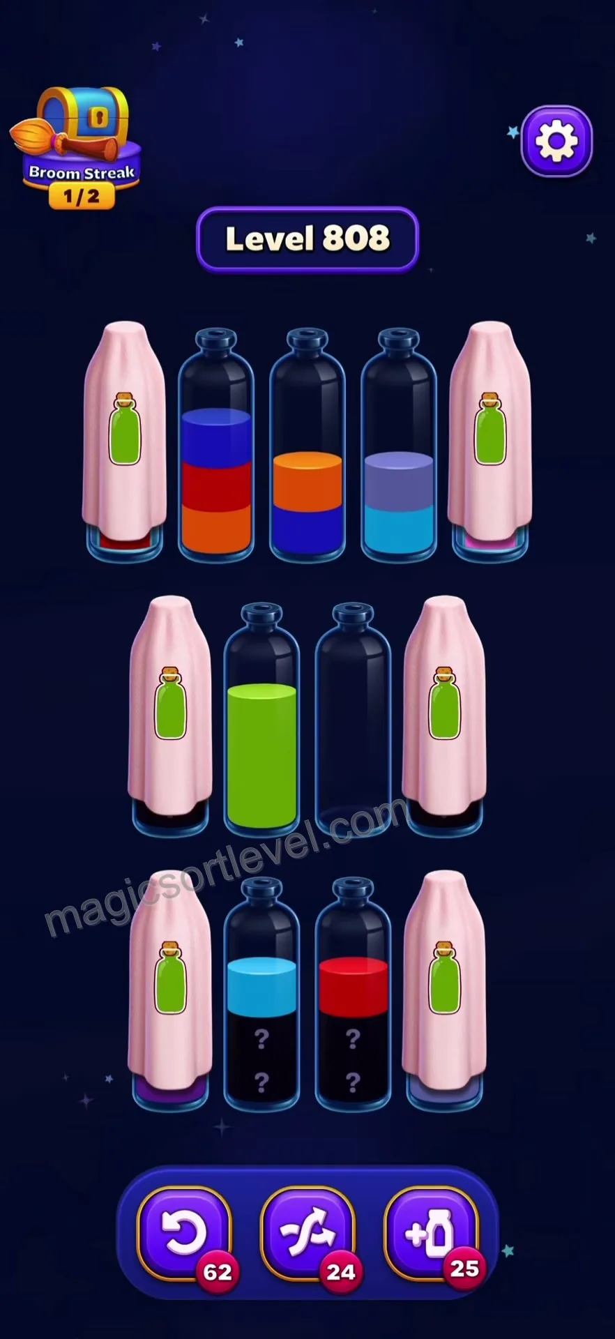 Clear Top-Heavy Colors First