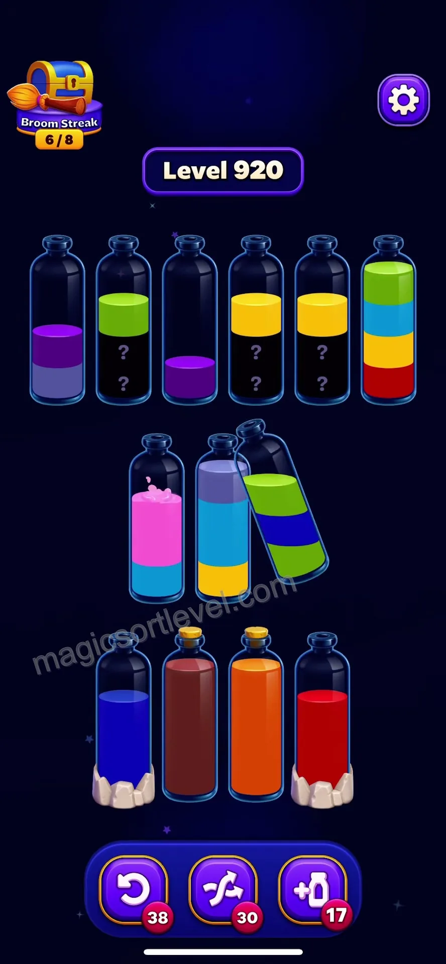 Manage Hidden Question-Mark Tubes