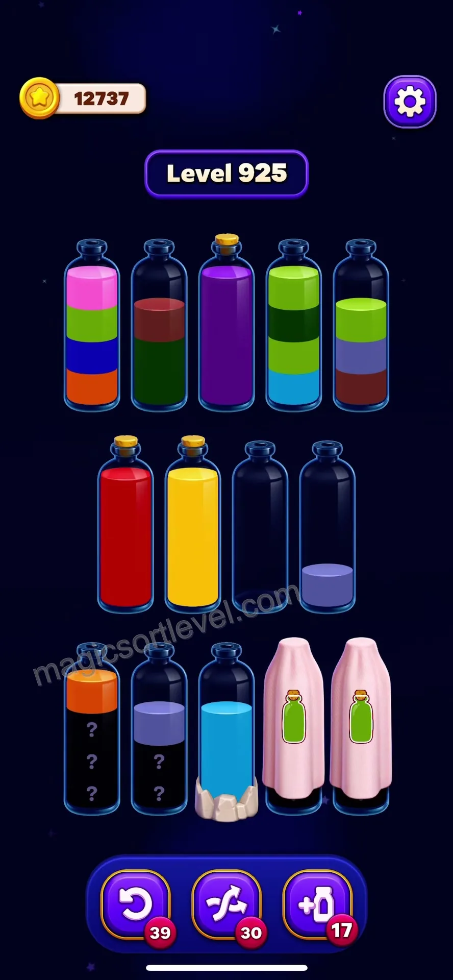 Navigate Mystery Question Mark Tubes
