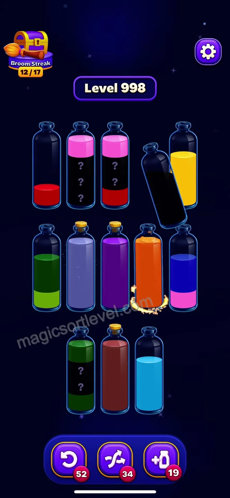 Manage Mystery Question Marks