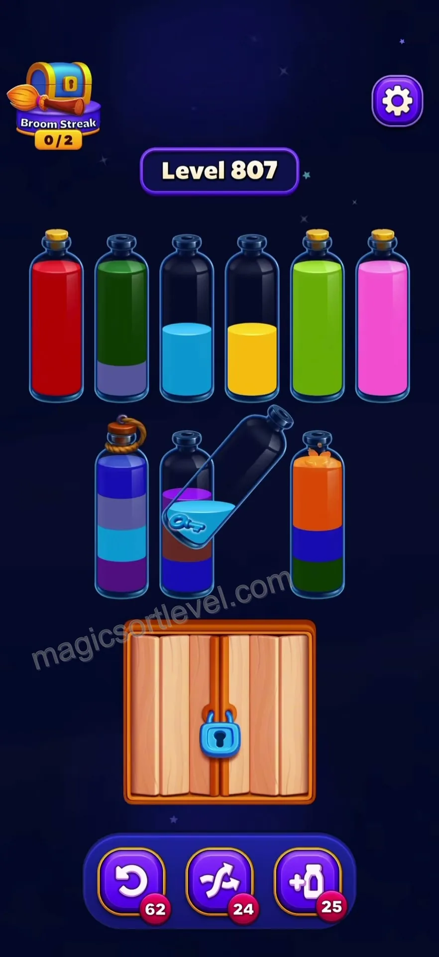 Unlock and manage mystery compartments