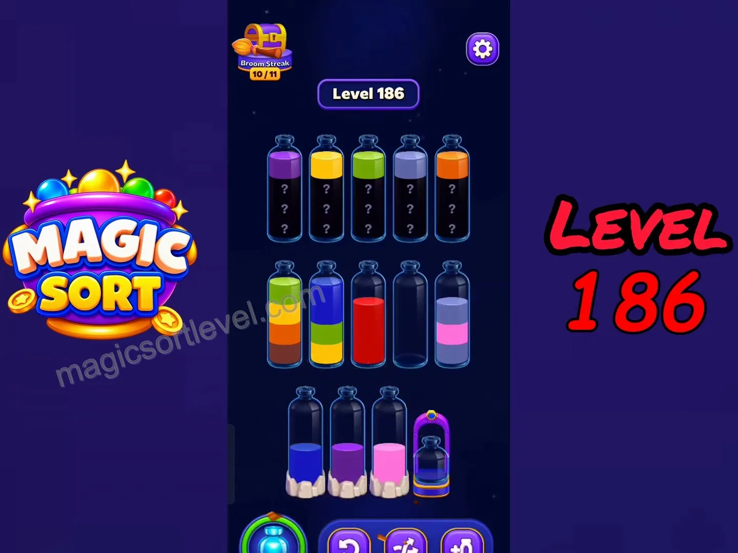 Unlock the Bottom Locked Tubes