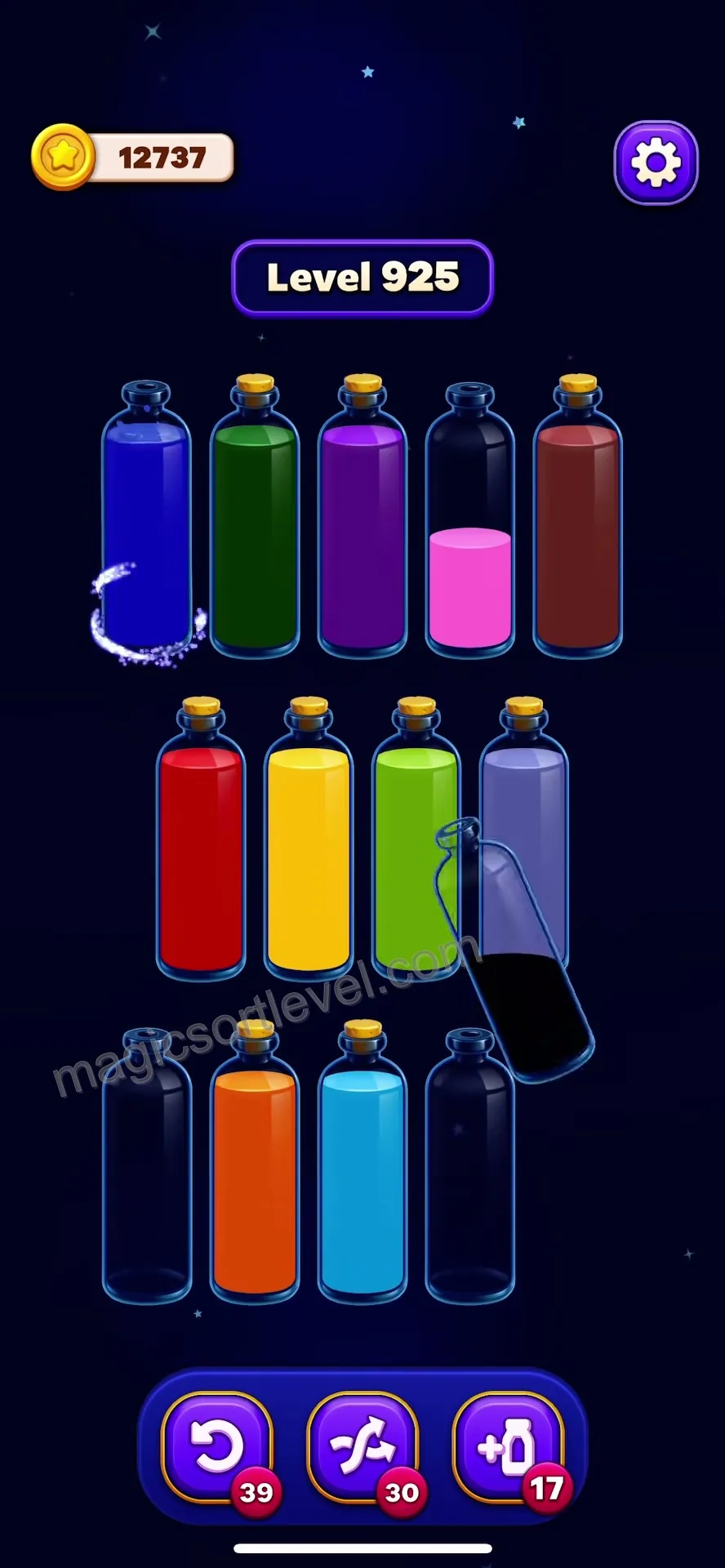 Final Color Sorting and Cleanup