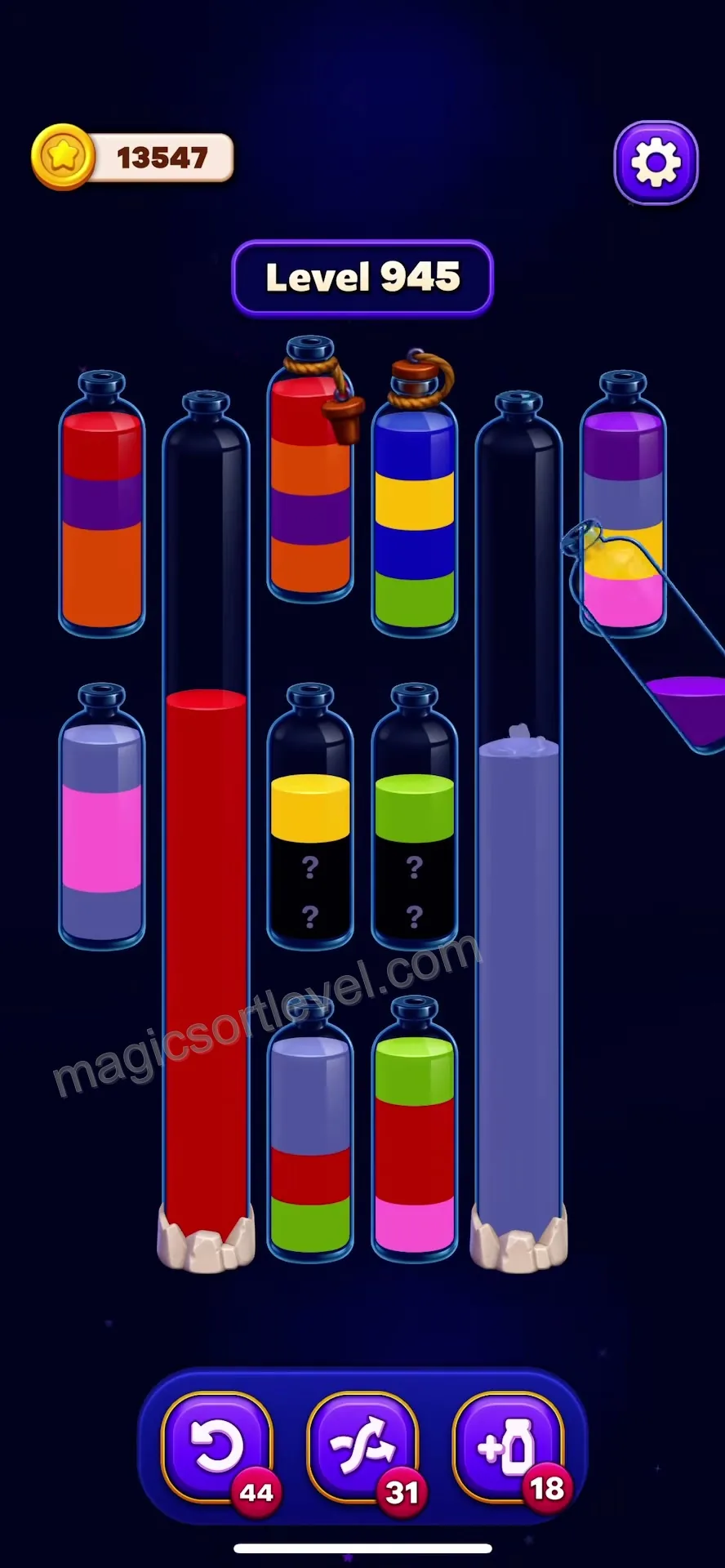 Clear Red and Initial Layers